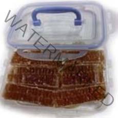 지리산토종꿀농원 벌집꿀 530g 락앤락