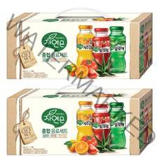 자연은 종합음료세트, 180ml, 24개