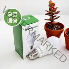 히포팜텍 LED 식물생장등 12W E26 3500K 식물조명