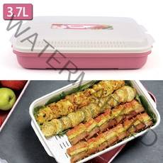 채반 포함 밀폐용기 3.7L 전보관용기 냉동실정리용기