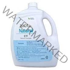 내추럴 샴푸 4.2kg 업소용 호텔용 사우나 대용량, 1개, 4200ml