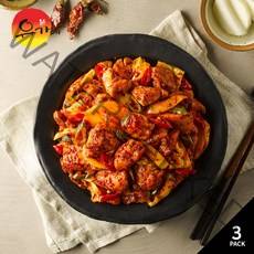 유가네 닭갈비 600g x 3팩