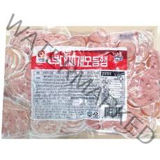 업소용 식당 식자재 재료 부대찌개용 모듬햄 1kg, 1