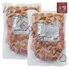 천지농산 / 오뗄 부대찌개 모듬햄 1kgX2개 / 대용량, 1kg, 2팩