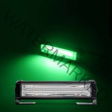 삼항LED 12V-24V겸용 내맘대로 COB면발광 LED바라이트 시거잭연결 스위치 내장형, 1구 그린LED, 1개