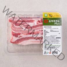 돈마루 무항생제 인증 한돈플러스 삼겹살보쌈용 (냉장), 500g, 1팩