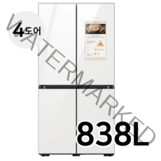 삼성전자 비스포크 패밀리허브 RF85A95E1APW (838L 4도어), RF85A95E1APN