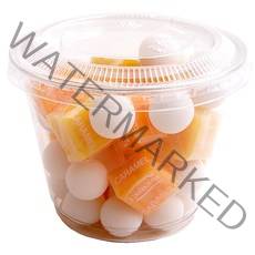 봄91 디저트컵 컵 270ml + 평면 막힘 뚜껑 세트, 1개, 100세트