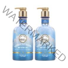 벨먼 스파 라임바질 & 만다린 스크럽 바디워시 600g, 2개