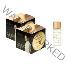 순수 더 살롱 컬러 골드라벨 염색약 2p + 엔젤 에센스 8ml 세트, 밀크브라운, 1세트