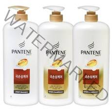 팬틴 극손상케어 샴푸1200ml+컨디셔너1200ml2개 대용량
