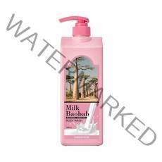 밀크바오밥 바디워시 1000ml 3종 택1 아이보리머스크/다마스크로즈/라임앤바질, 바디워시 다마스크로즈