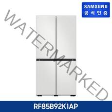 삼성 1등급 비스포크 냉장고 5도어 코타 [RF85B92K1AP] (사은품 삼성 정품 전자레인지)