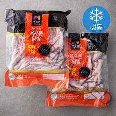 목우촌 닭발 (냉동), 1kg, 2개