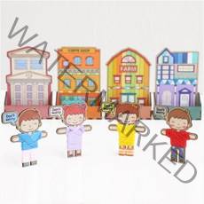 민화샵 핸드폰거치대 걱정인형만들기 (인형2세트), 1개, 카페