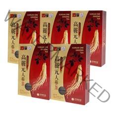 고려원인삼 고려원 인삼차 100T X 5개, 300g