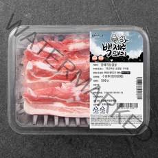 파머스팩 제주 돼지 1등급이상 암퇘지 미박삼겹살 구이용 (냉장), 500g, 1개