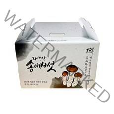 2022년 최고급 자연산 송이 버섯 자연 추석 설날 명절 선물세트 500g, 선물박스 별도주문