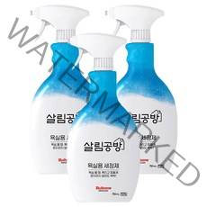 불스원 살림공방 욕실용 세정제, 3개, 750ml