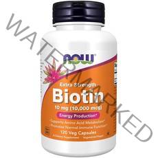 나우푸드 비오틴 10000mcg 120캡슐 1팩