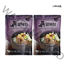 송추가마골송추가마골 진 갈비탕 700g x 2팩