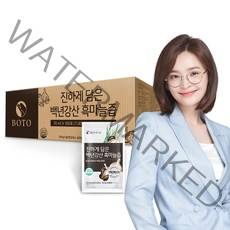 진하게 담은 백년강산 의성 흑마늘즙, 70ml 100포