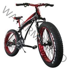 [지멘스 자전거]지멘스 팻바이크 레전드 26X4.0광폭 SHIMANO 27단 원터치 디스크 돌고래스타일 알루미늄차체, 블랙골드