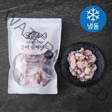 어부네생선가게 국산 문어 슬라이스 (냉동), 500g, 1팩