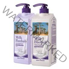 비오클라쎄 밀크바오밥 베이비파우더 샴푸 1000ml + 트리트먼트 1000ml, 1세트