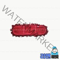 3S리빙 기름걸레 리필용 적색 120cm 강당걸레 밀대, 1개