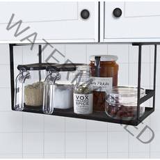 주방선반 언더 선반 정리수납 싱크대 행잉바스켓, 화이트