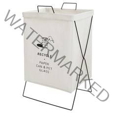 네이쳐리빙 모노블 반전매력 접이식 분리수거함 41L, 아이보리, 1개