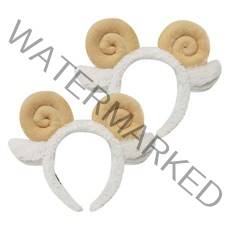 단골창고 양 인형 머리띠, 2개