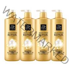 미쟝센 헬시&스트롱 리페어 샴푸, 1000ml, 4개