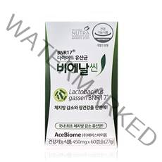 김희선유산균 BNR17 비에날씬 모유유산균 장건강 체지방감소 60캡슐, 60정, 4개