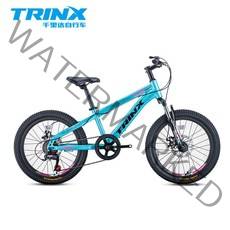 TRINX 20 인치 산악 자전거 가변 속도 알루미늄 합금 사바 SAVA 자바 JAVA 트위터, 20인치, 6속도 블루파우더블랙