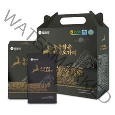 식약처인증 녹용 담은 가시오가피 녹용즙 녹용진액 70ml 3박스(90포) 생녹용육골즙 95%, 3박스