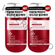 폴메디슨 딥레드 패스트 탈모 샴푸 화이트머스크향, 1077ml, 2개