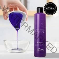 카랄 노옐로우 이태리생산 탈색 헤어 컬러관리 옐로우아웃 보색샴푸 300ml, 1개