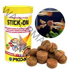 프로닥 스틱온60g 어항 유리에 붙이는 물고기사료 구피사료 구피밥 구피먹이 디스커스 베타 해수어 간식, 60g, 1개