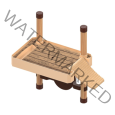 해피펫츠 자동 높낮이 조절 거북이 육지 M, 1개