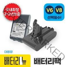 다이슨 V6 V7 V8 청소기 배터리 교체 KC인증, V6 (3000mAh)