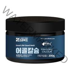 조은약초 어골 칼슘 분말 가루, 200g, 1개