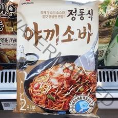 CJ 고메 정통식 야끼소바 206g x 2인분 412g, 일반포장 동절기만
