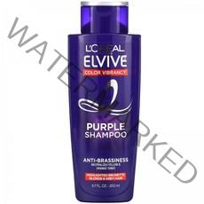 LOreal (로레알) Elvive 컬러 바이브런시 퍼플 샴푸 200ml(6.7fl oz)