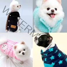 강아지옷 외출복 겨울후드모음 국내산 2+1 초소형부터 빅사이즈까지 XS-5XL, 눈꽃점퍼네이비