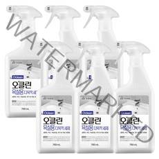 오클린 욕실용 다목적 세제 용기, 750ml, 6개