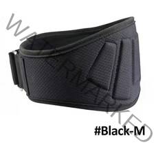 스쿼트머신 홈트머신 조절 가능한 허리 보호대 통기성 바벨 역도 벨트 남성 여성 스포츠 피트니스 체육관 백 서포터, 블랙엠