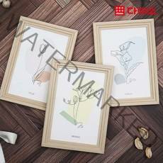 [다이소]계단형 MDF액자(4X6인치)-1030648