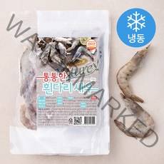 앤쿡 통통한 흰다리 새우 (냉동), 500g, 1개